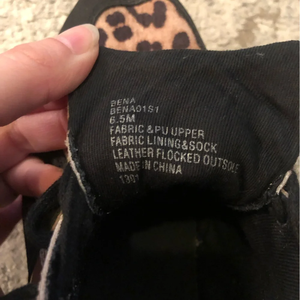 Steve Madden Bena Cheetah Print Wedge Sneakers - Picture 12 of 12